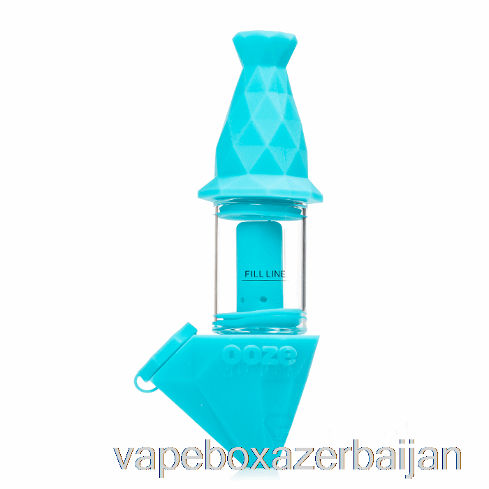 Vape Azerbaijan Ooze Bectar Silicone Bubbler Aqua Teal (Teal)